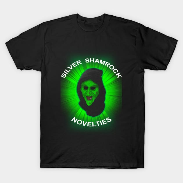 Silver Shamrock Witch T-Shirt by SquareDog